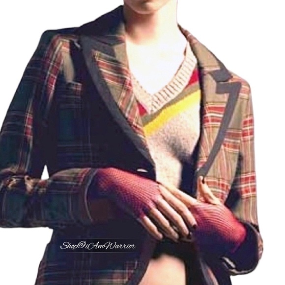 L.A.M.B. by Gwen Stefani Plaid Wool Blazer — Fall 2006 Showroom Collection - Picture 4 of 13